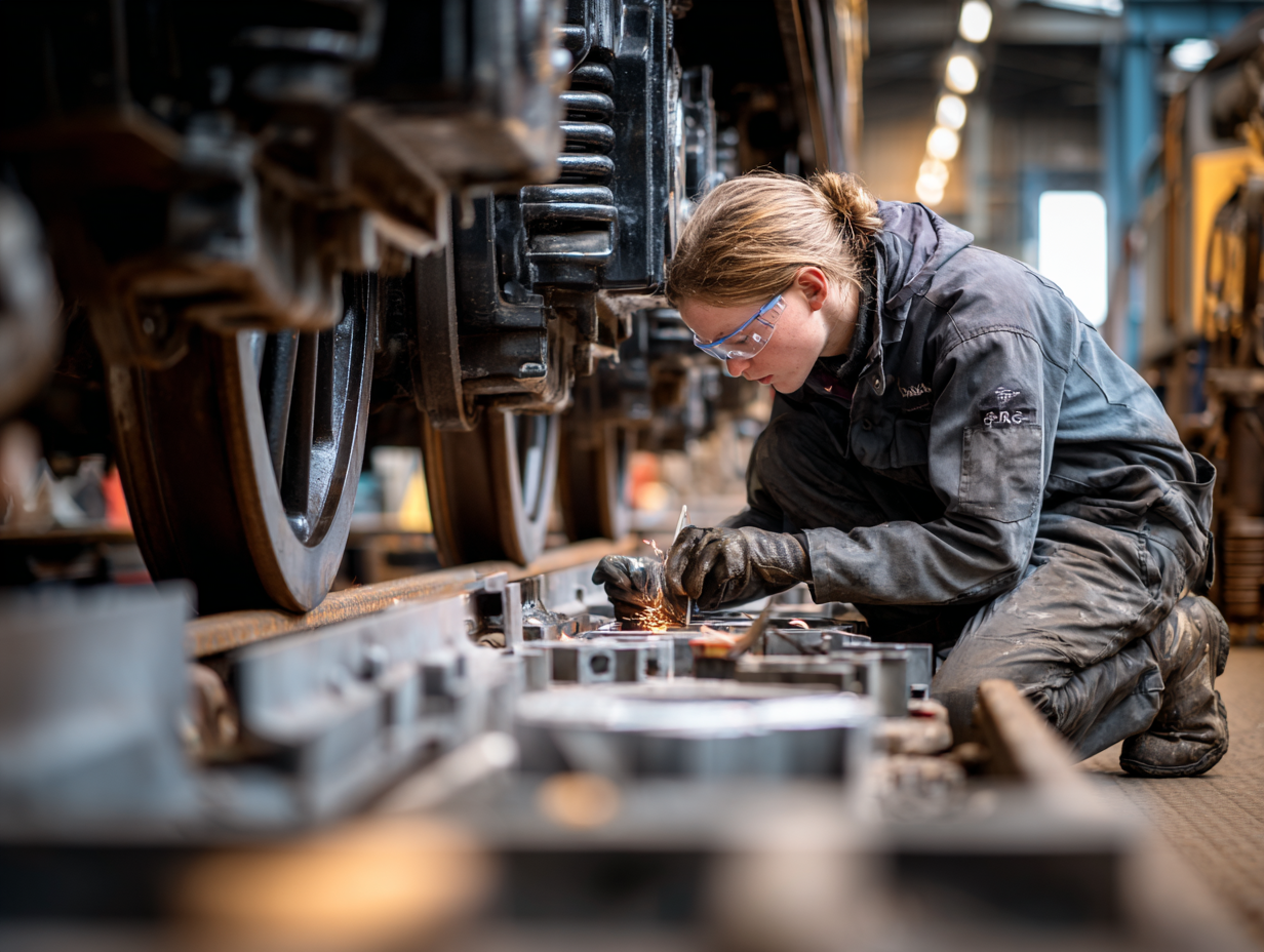 Ausbildung zur Fachkraft für Metalltechnik bei der Arbeit